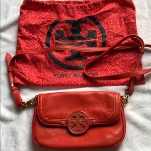 Red Tory Burch crossbody bag